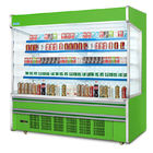 Commercial Self Service Multideck Open Chiller Dengan Refrigerant 4 Lapisan R404a