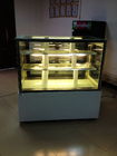 Penghematan Energi Cake Display Freezer Lemari Freezer Dengan Kompresor Aspera / Danfoss