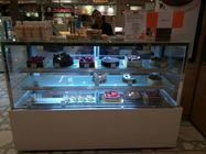 Display Kue Komersial Vertikal / Showcase Didinginkan Untuk Toko Roti