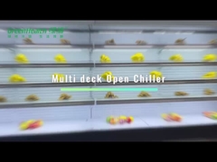 Display Daging / Susu / Buah / Sayur Buka Kulkas Multideck