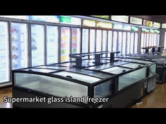 Belanja Freezer Komersial Berkapasitas Besar Dengan Interior Aluminium Defrost Otomatis -18~-22 Derajat