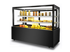 Auto Defrost Bakery Display Showcase Glass Door Pastry Cake Cabinet Kulkas