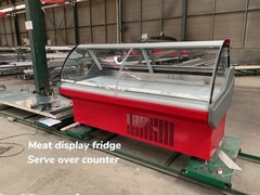 Deli display kulkas meat showcase kulkas