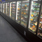 Proyek Supermarket Efisiensi Tinggi Menyediakan Pintu Kaca / Freezer Deli