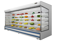 Sistem Jarak Jauh Open Deck Chiller Multideck Kulkas Showcase Untuk Supermarket