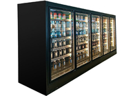 Mewah Multideck Chiller Beer Kulkas Liquor Display Cabinet Untuk Bar Pub