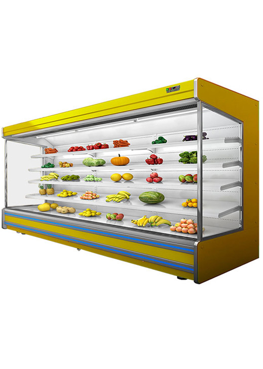 Tipe Fan Cooling Stand Remote System Multideck Open Chiller Untuk Toko
