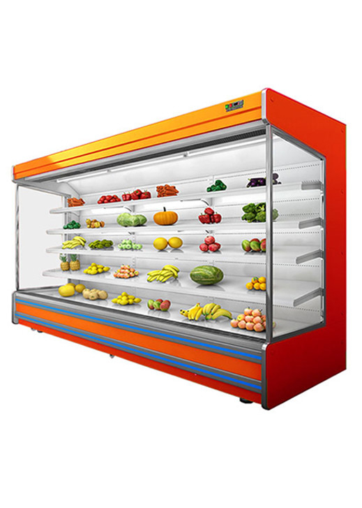 Tipe Fan Cooling Stand Remote System Multideck Open Chiller Untuk Toko