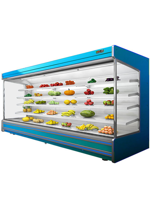 Tipe Fan Cooling Stand Remote System Multideck Open Chiller Untuk Toko