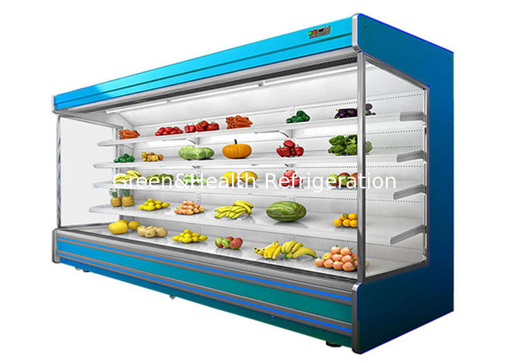 Kulkas Fruit Mall Chiller Udara Terbuka Multideck Juice