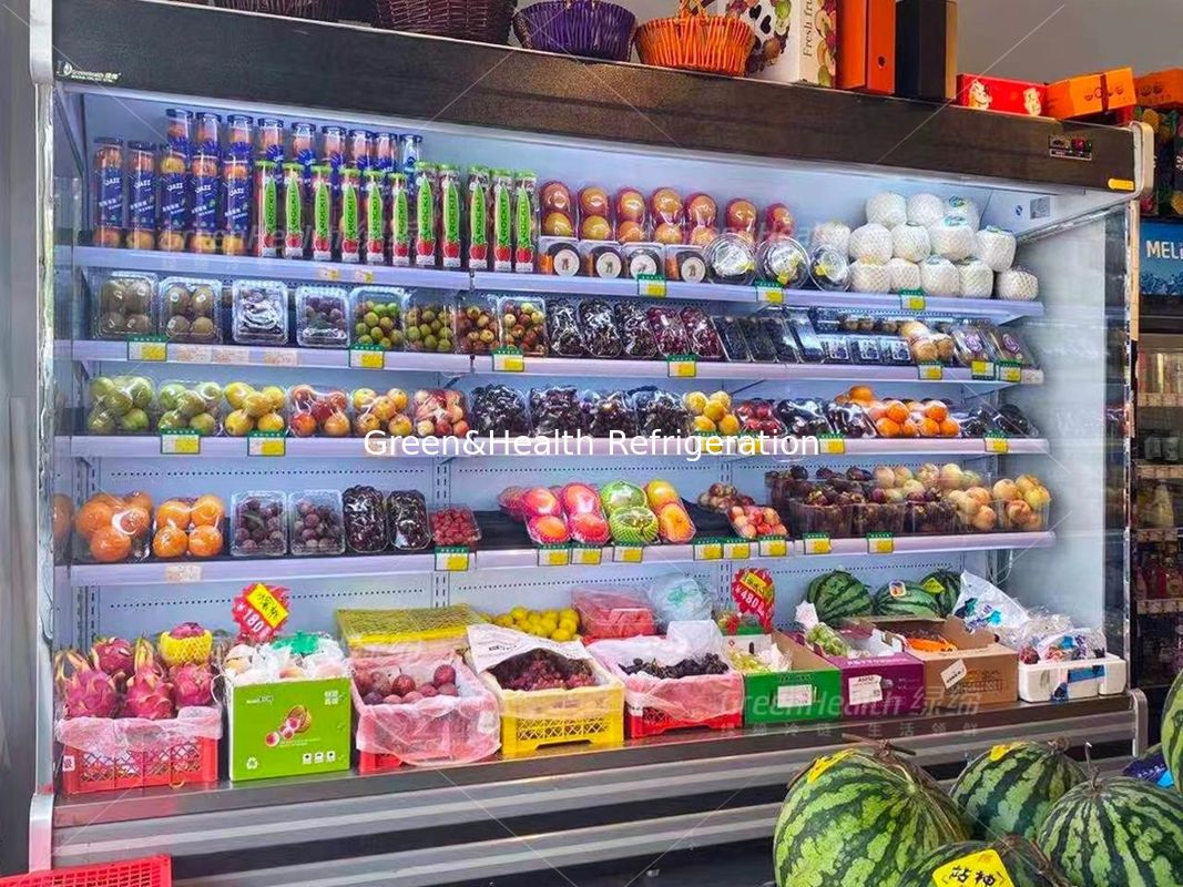 Kulkas Fruit Mall Chiller Udara Terbuka Multideck Juice
