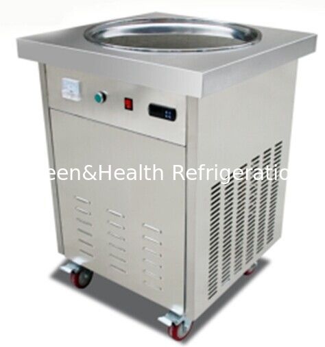 Mesin Es Krim Goreng Cepat Beku 1.5kw dengan Konstruksi Baja Tahan Karat 201