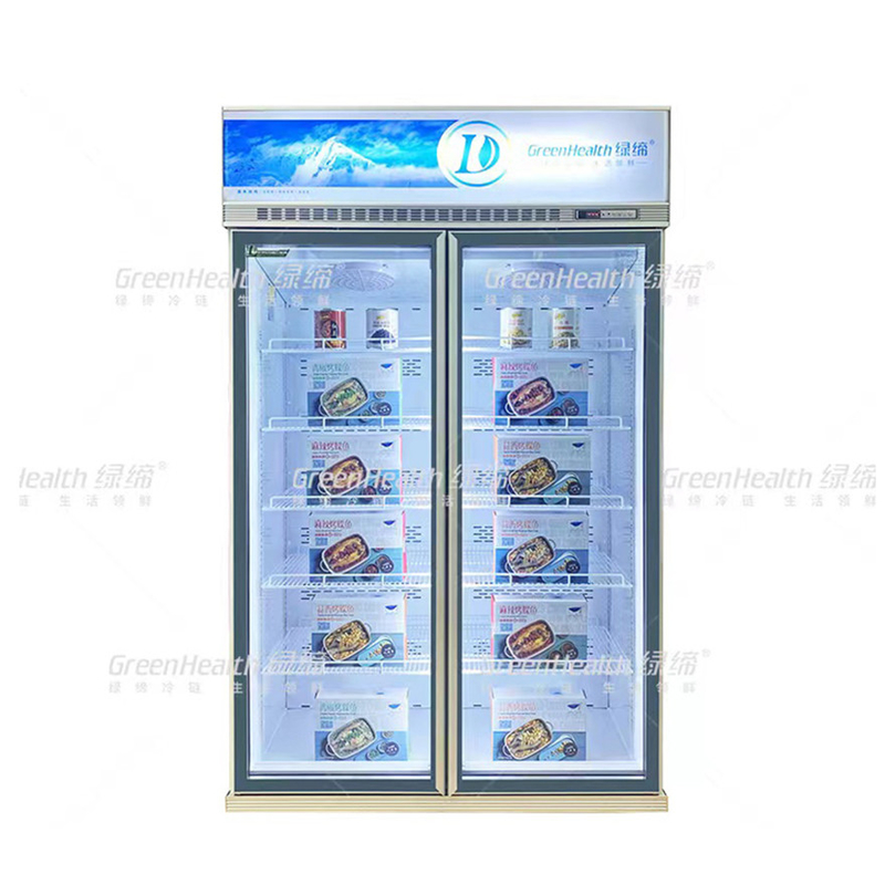 Menghemat Energi Display Komersial Disposable Freezer Untuk Konservasi Produk Pangan