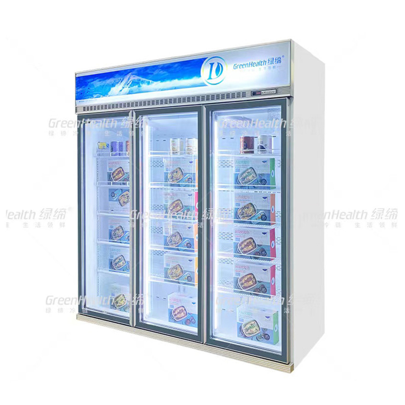 Menghemat Energi Display Komersial Disposable Freezer Untuk Konservasi Produk Pangan