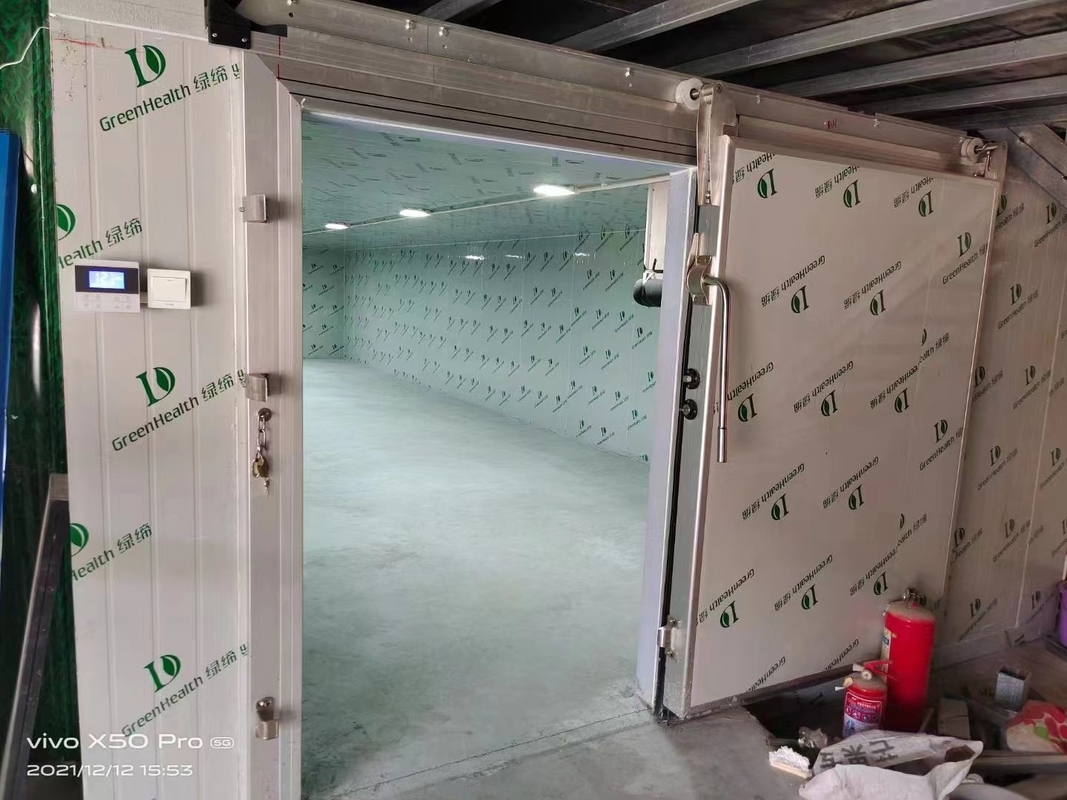 Ruang penyimpanan dingin Walk-In's Cooler Walk-In Freezer dengan sistem pendingin