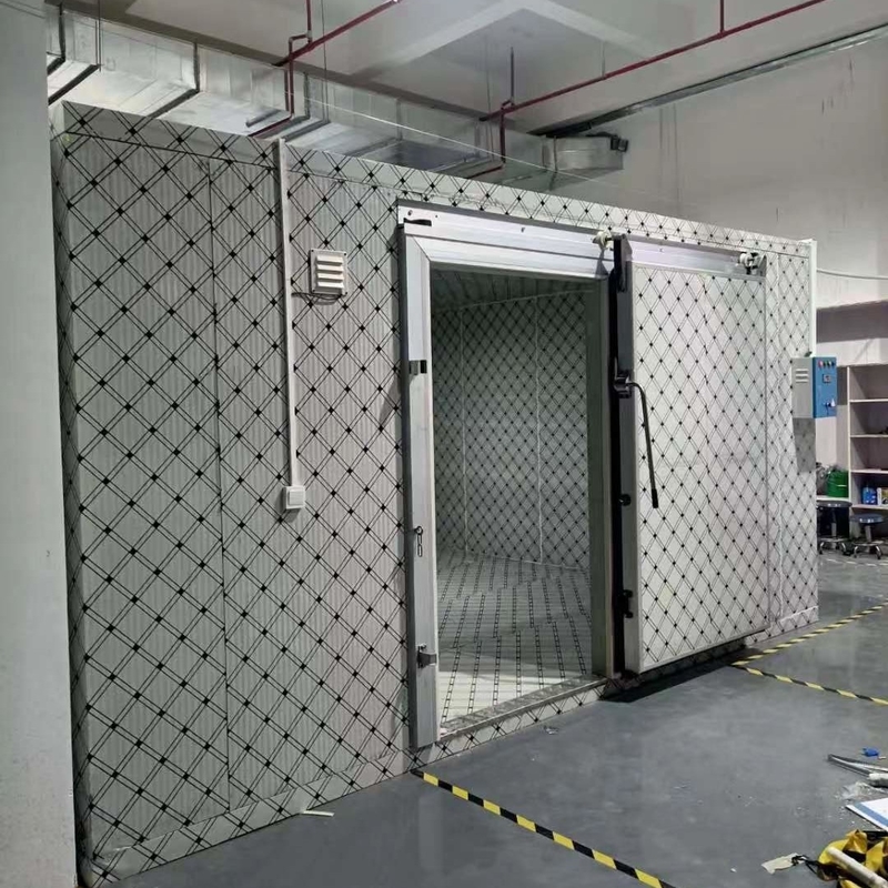 Ruang penyimpanan dingin Walk-In's Cooler Walk-In Freezer dengan sistem pendingin