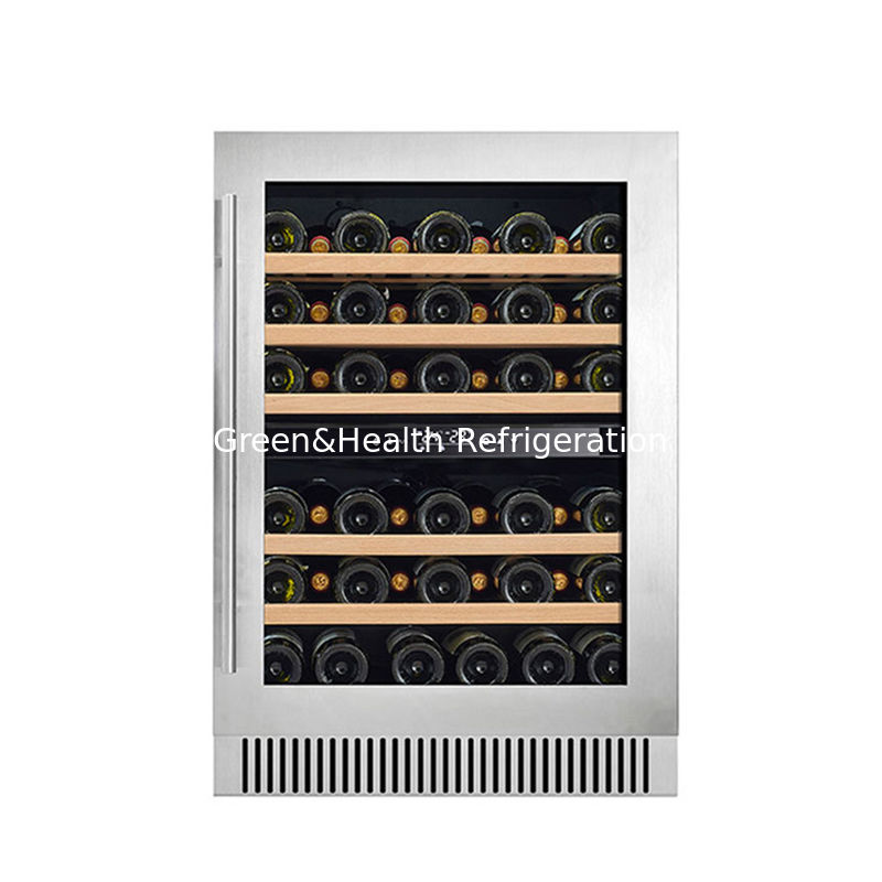 Sertifikat ETL Dual-Zone Electric 60 Botol Wine Cooler untuk penyimpanan dan konservasi anggur