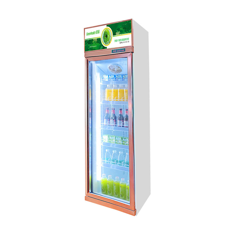 Single 2 3 4 Door Commercial Beverage Cooler Untuk Perbelanjaan