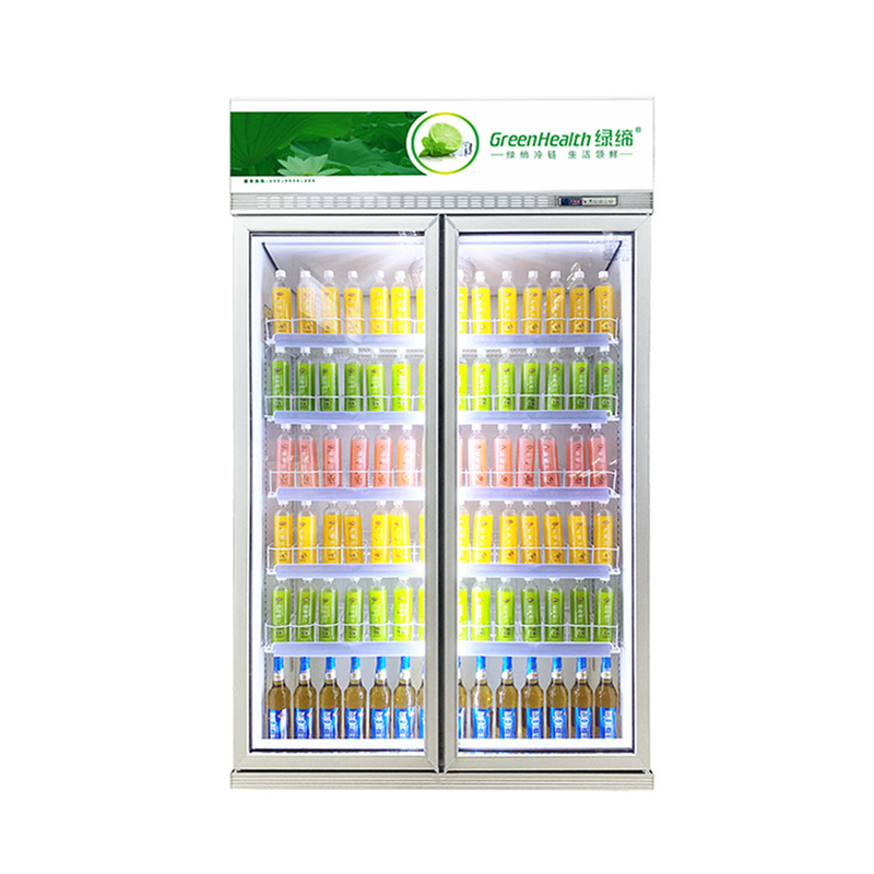 Single 2 3 4 Door Commercial Beverage Cooler Untuk Perbelanjaan
