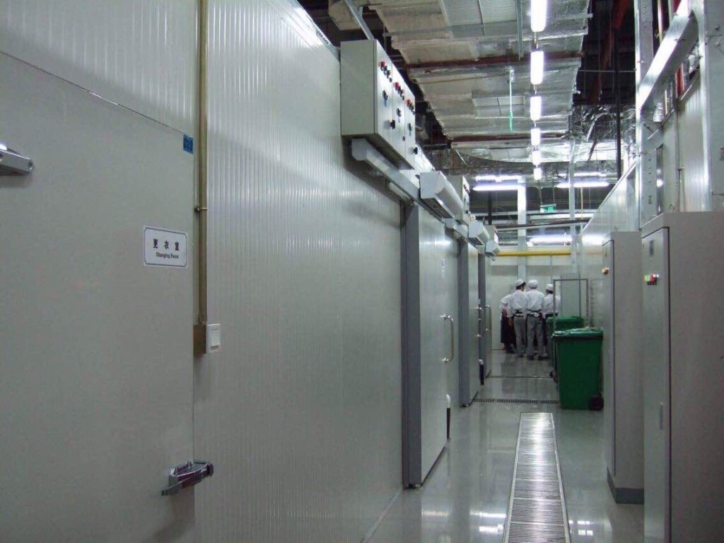 Air Dingin Cold Storage Unit Pendingin Kamar Dingin Untuk Solusi Pendingin Disesuaikan