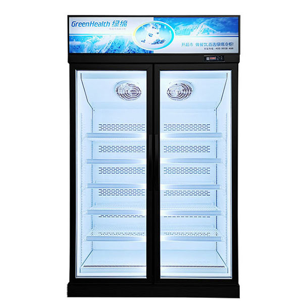 Komersial Low Temperature Frozen Storage Freezer Untuk Unit Atas Dijual
