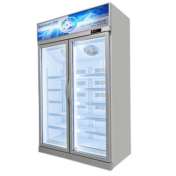 Komersial Low Temperature Frozen Storage Freezer Untuk Unit Atas Dijual