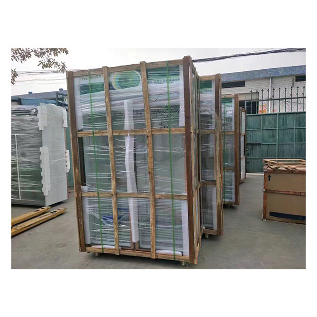 Komersial supermarket / toko Tiga pintu kaca Ekonomi kulkas display freezer