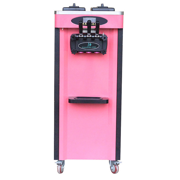 Multi Color Multi Nozzle Vertikal Meja / Di Bawah Meja Es Krim Mesin Manufaktur