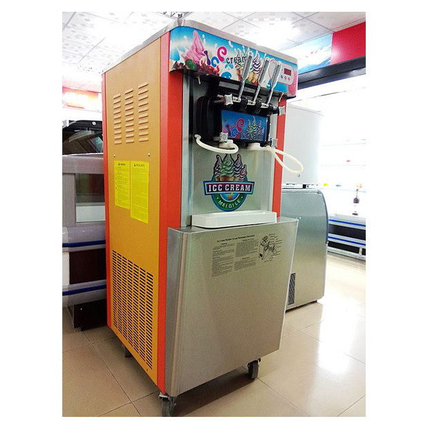 Multi Color Multi Nozzle Vertikal Meja / Di Bawah Meja Es Krim Mesin Manufaktur