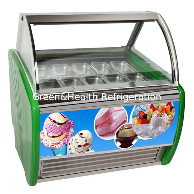 Toko Es Krim / Toko Nyaman / Toko Menggunakan Es Krim Stylish And Elegant Penyimpanan Tampilan Es Krim Freezer