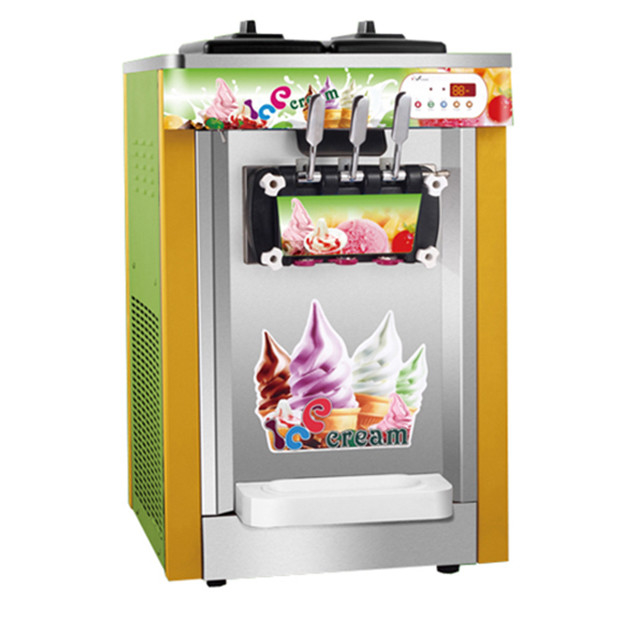Multi-fungsi toko es krim dengan berbagai rasa dari es krim membuat mesin