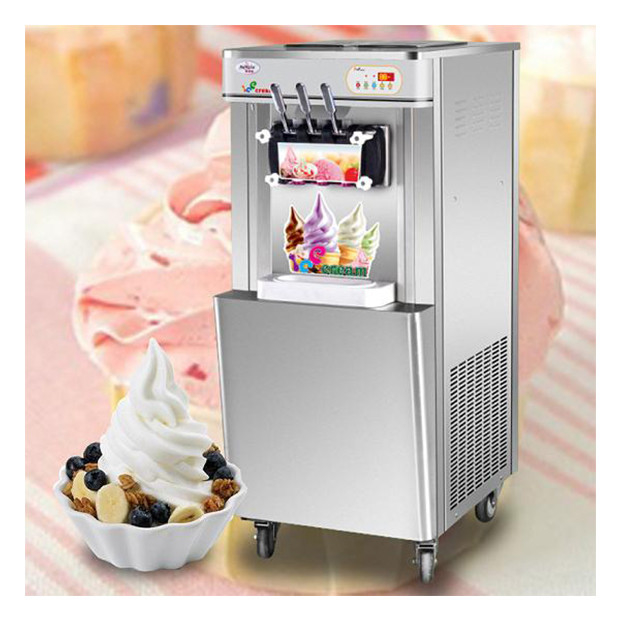 Multi-fungsi toko es krim dengan berbagai rasa dari es krim membuat mesin