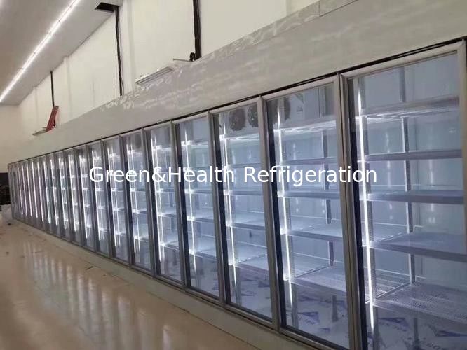 Ukuran Disesuaikan Ruang Penyimpanan Dingin Modular Panel PU Ruang Dingin Suhu -18 Derajat C
