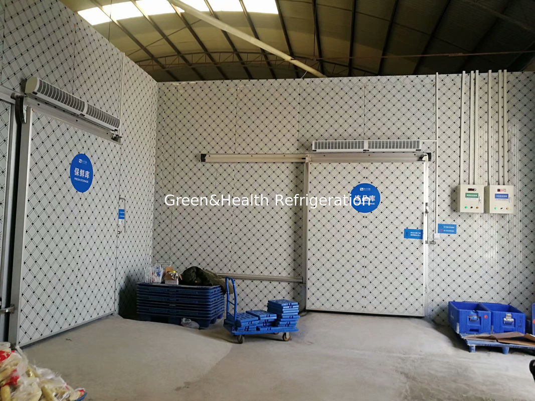 Guannzhou Commercial Walk In Chamber Cold Storage Cooler Kulkas untuk Buah dan Sayuran