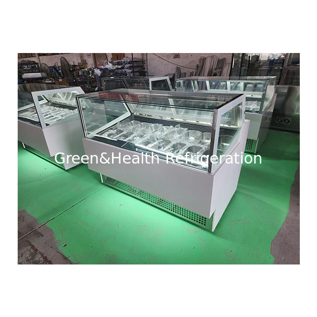 Toko Kue/Toko Gunakan Kue Pendinginan Penyimpanan Pemandangan Pendinginan Freezer