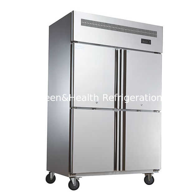 Dua pintu/Tiga pintu stainless steel dapur vertikal produk freezer