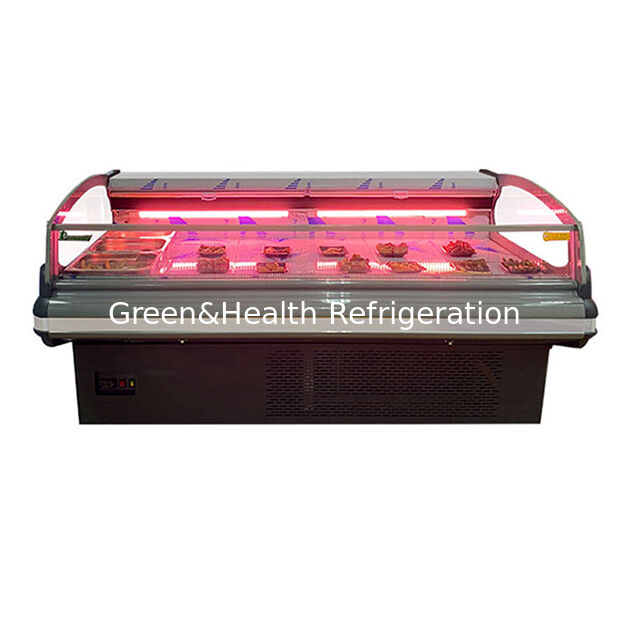 Lemari Es Freezer Penyimpanan Daging Segar Unit Eksternal Mewah Bergaya Eropa