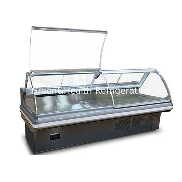 Pengangkut depan Kompresor bawaan untuk toko makanan masak menggunakan lemari penyimpanan pendingin untuk makanan masak