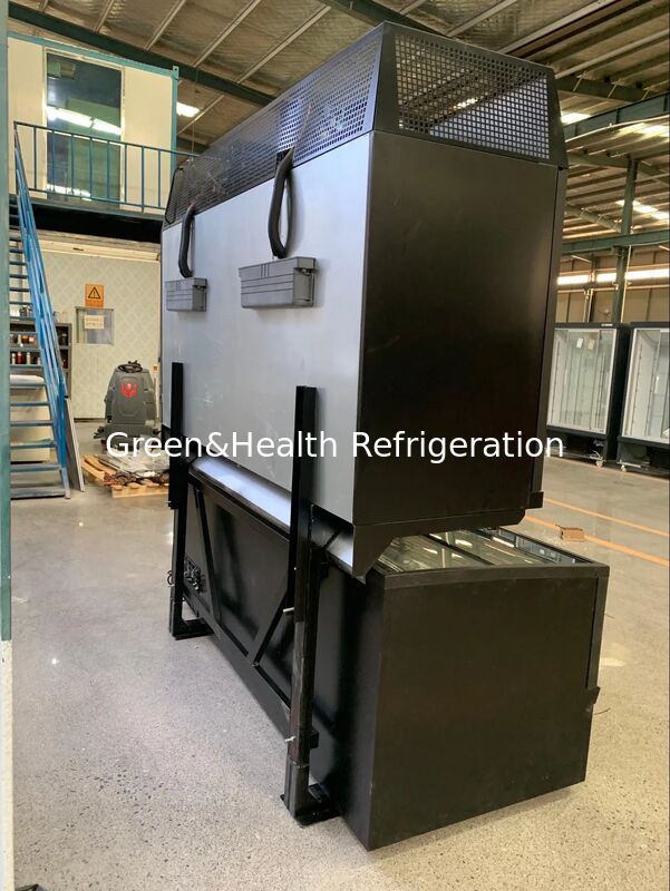 Freezer Kombinasi Auto-Defrost Vertikal & Horizontal Merchandiser dengan -16°C hingga -22°C
