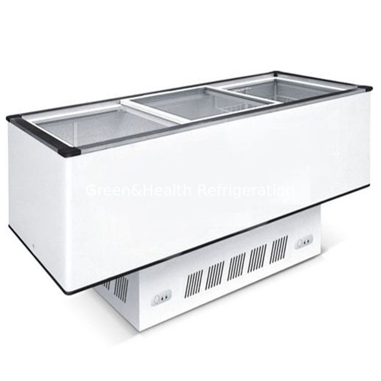 Freezer Dada Vertikal Kapasitas Besar dengan Kompresor Danfoss dan Pencairan Otomatis untuk Penggunaan Komersial