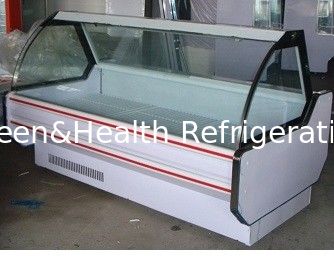 Kulkas Display Kustom Deli, Roda Panas Panas Kulkas 2.5 meter Untuk Nyaman