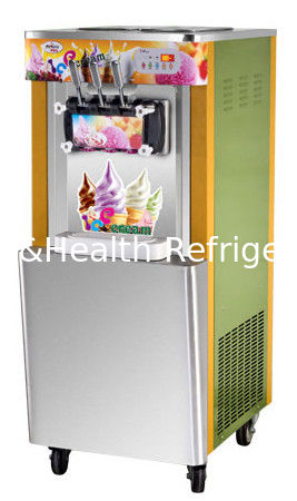 Mesin Pembuat Es Krim Komersial Soft Sever Dengan 1/3 Nikmat 60 / 50Hz