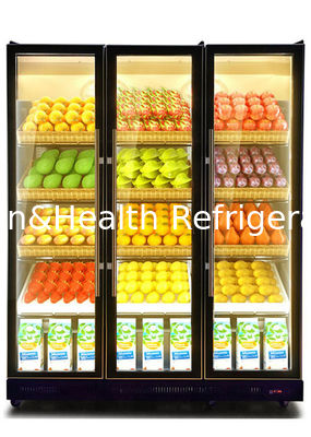 2 ~ 8 derajat Copeland Kompresor Pintu Kaca Hitam Kulkas Bir Wine Cooler