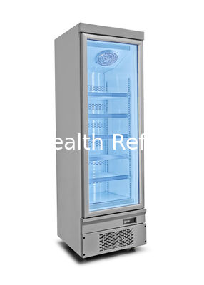 Lima Rak Display Kulkas Pintu Kaca Tegak Freezer 1 Pintu