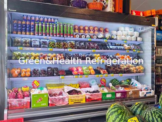 Kulkas Fruit Mall Chiller Udara Terbuka Multideck Juice