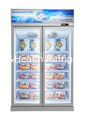 Kipas Pendingin Makanan Beku Kulkas Tampilan Freezer Untuk Supermarket