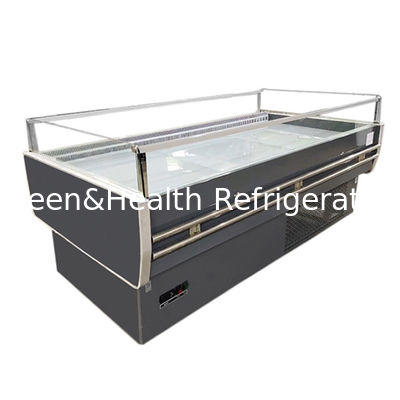 Chiller Tampilan Buah Pengawetan Makanan Pendingin Untuk Jenis Toko Terbuka