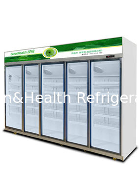 Pendingin Minuman Supermarket Fashionable Untuk Menjaga Makanan Segar