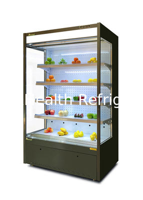Convenience Store Hemat Energi Multideck Open Chiller Upright R134a
