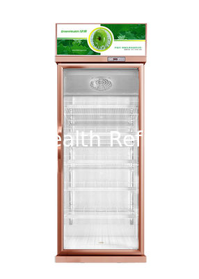 OEM Automatic Defrost Commercial Beverage Cooler Glass Door Display Refrigeration